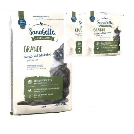 Sanabelle GRANDE - didelių veislių katėms 10kg + 0,8kg